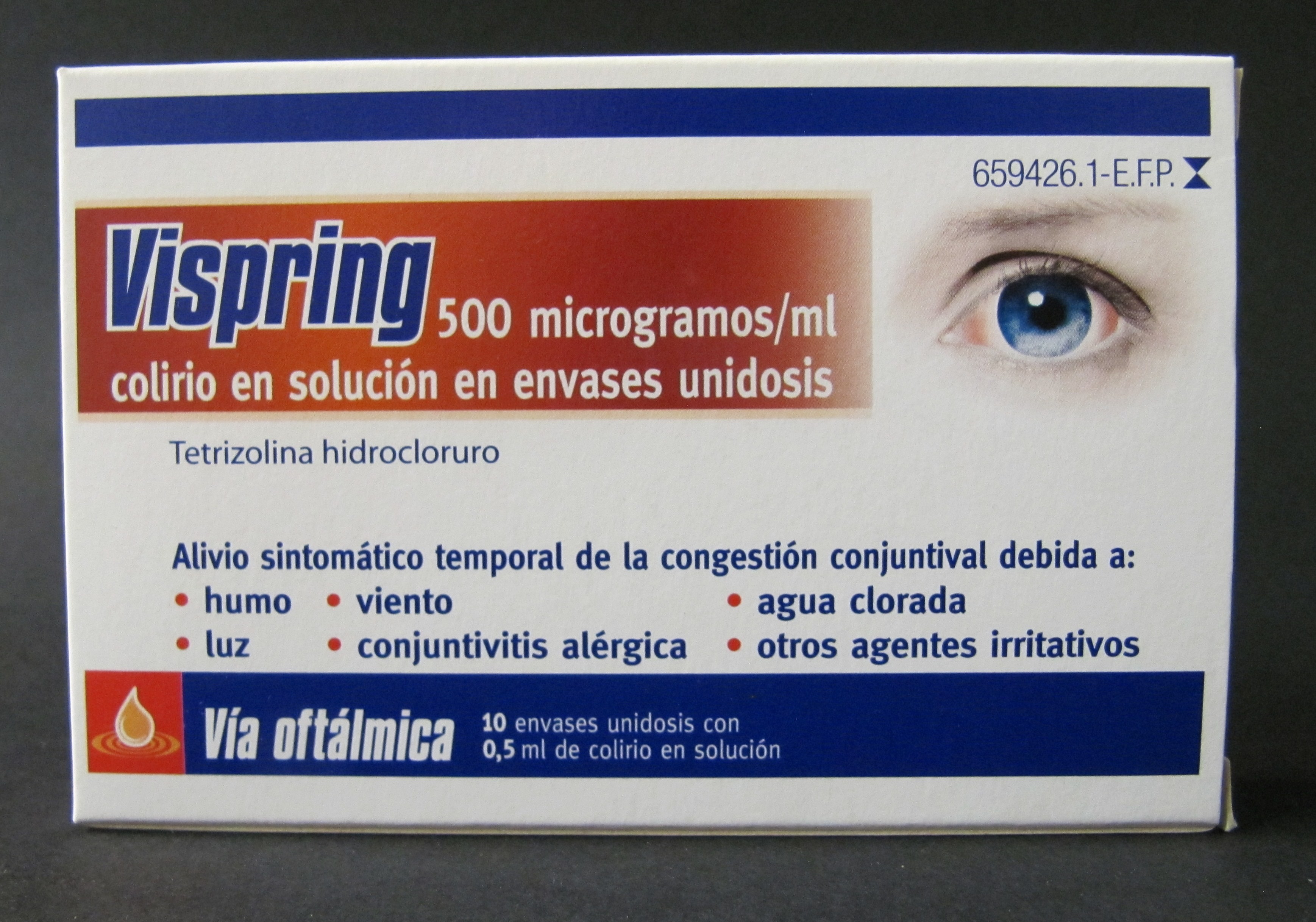 vispring colirio monodosis Farmacia Almajano