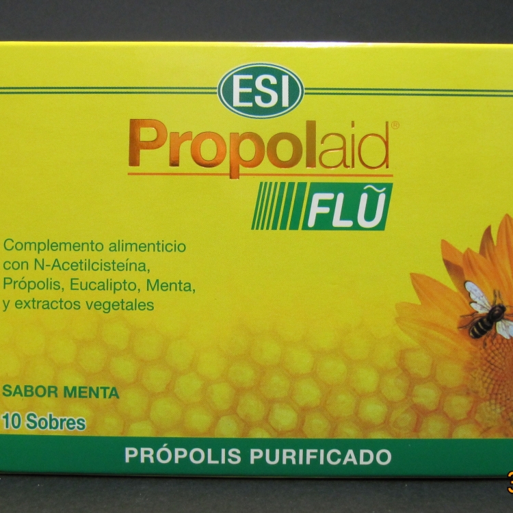 PROPOLAID FLU 10 SOBRES SABOR MENTA