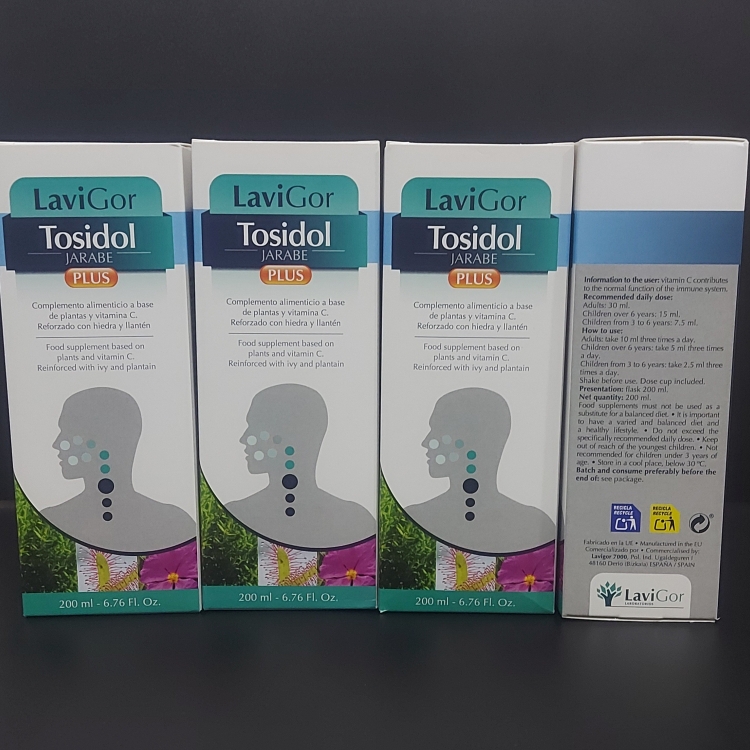 TOSIDOL PLUS JARABE 200ML