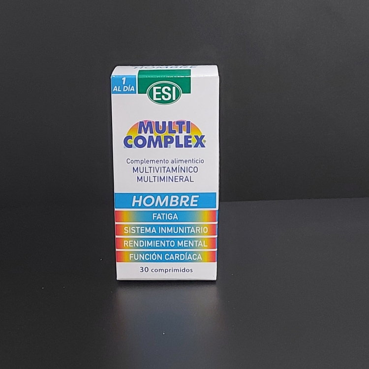 MULTICOMPLEX VITAMINAS ESI HOMBRE  30 COMP.