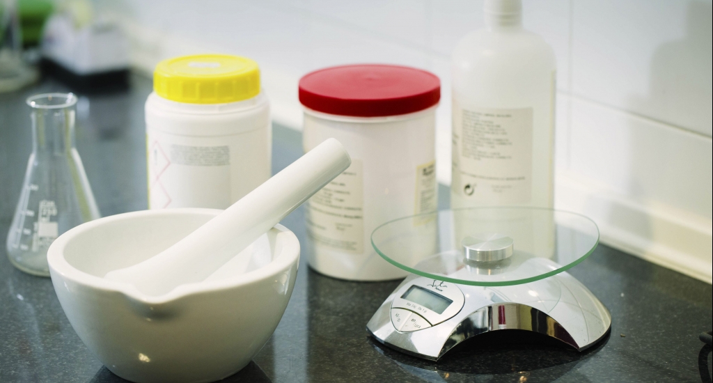 Preparación de fórmulas magistrales.