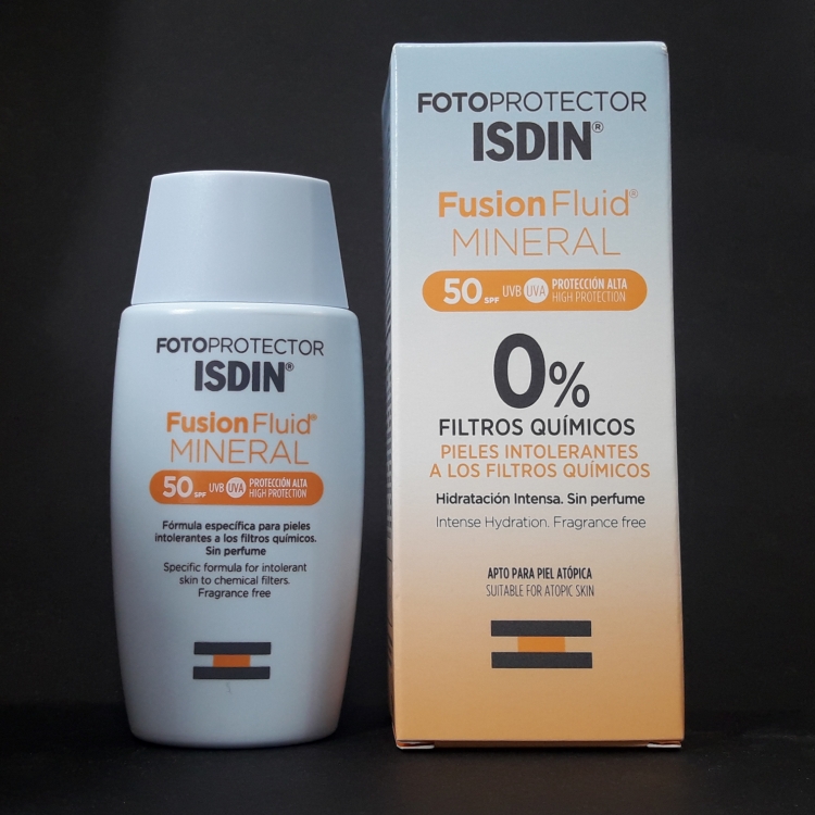 FOTOPROTECTOR ISDIN FUSION FLUID MINERAL 50+ 50 ML 