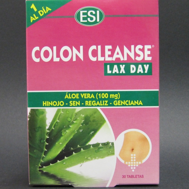 COLON CLEANSE LAX DAY 30 TABLETAS