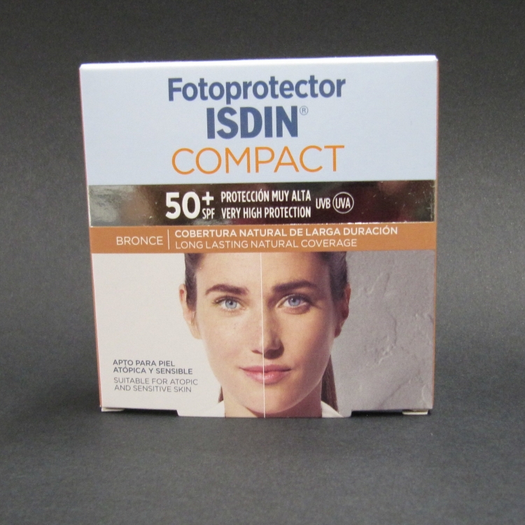 FOTOPROTECTOR ISDIN COMPACT 50+ COLOR BRONCE