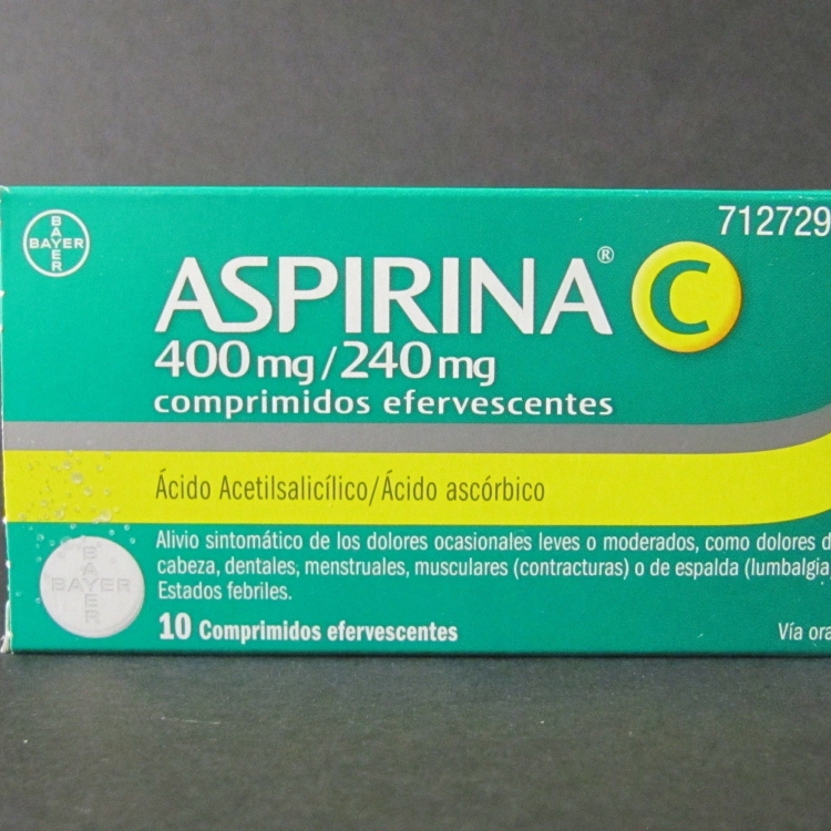 ASPIRINA C EFERVESCENTE 10 COMPRIMIDOS